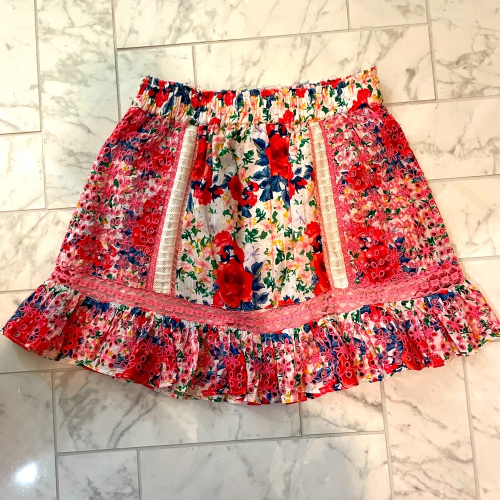 Love shack fancy skirt